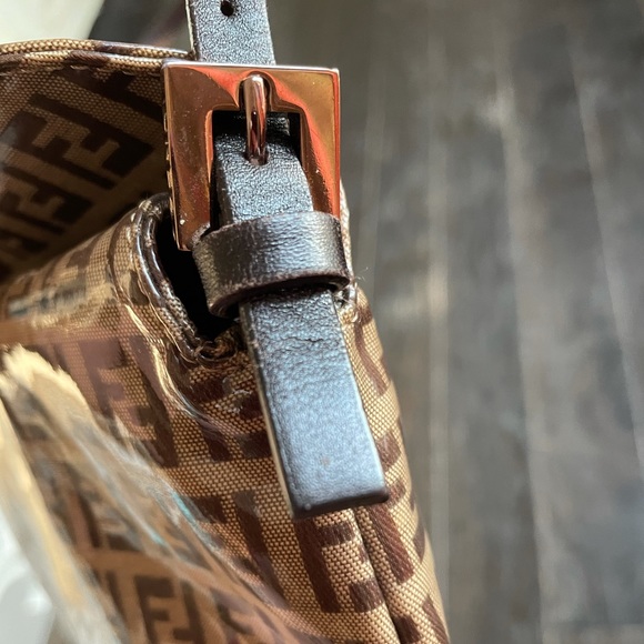 Fendi vintage coated canvas bag, with storage bag - Picture 15 of 15